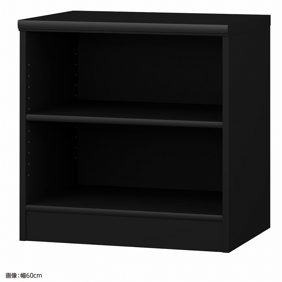 大洋 オーダーシェルフ ブラック NCオーダー6060 D BK 幅600×奥行460×高さ600(mm) 1台（ご注文単位1台）【直送品】