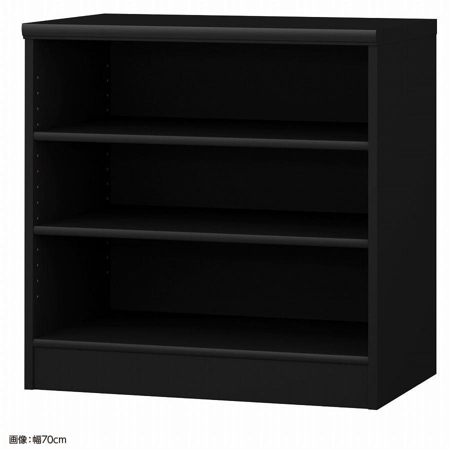 大洋 オーダーシェルフ ブラック NCオーダー7070 D BK 幅700×奥行460×高さ700(mm) 1台（ご注文単位1台）【直送品】