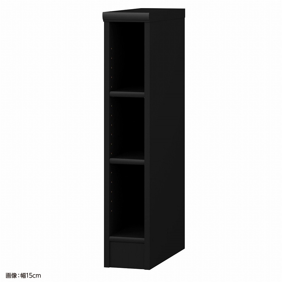 大洋 オーダーシェルフ ブラック NCオーダー8020 D BK 幅200×奥行460×高さ800(mm) 1台（ご注文単位1台）【直送品】