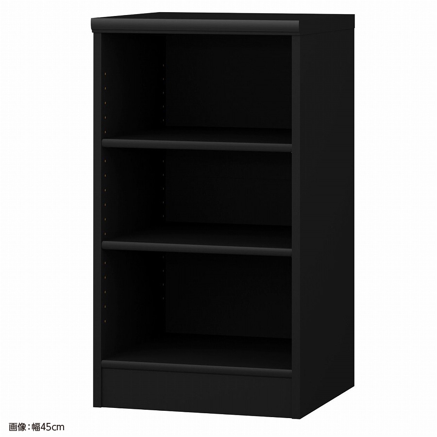 大洋 オーダーシェルフ ブラック NCオーダー8040 D BK 幅400×奥行460×高さ800(mm) 1台（ご注文単位1台）【直送品】