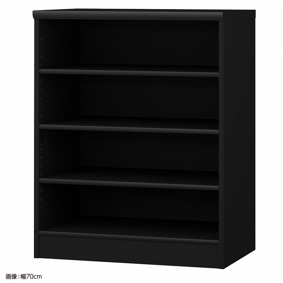 大洋 オーダーシェルフ ブラック NCオーダー9065 D BK 幅650×奥行460×高さ881(mm) 1台（ご注文単位1台）【直送品】