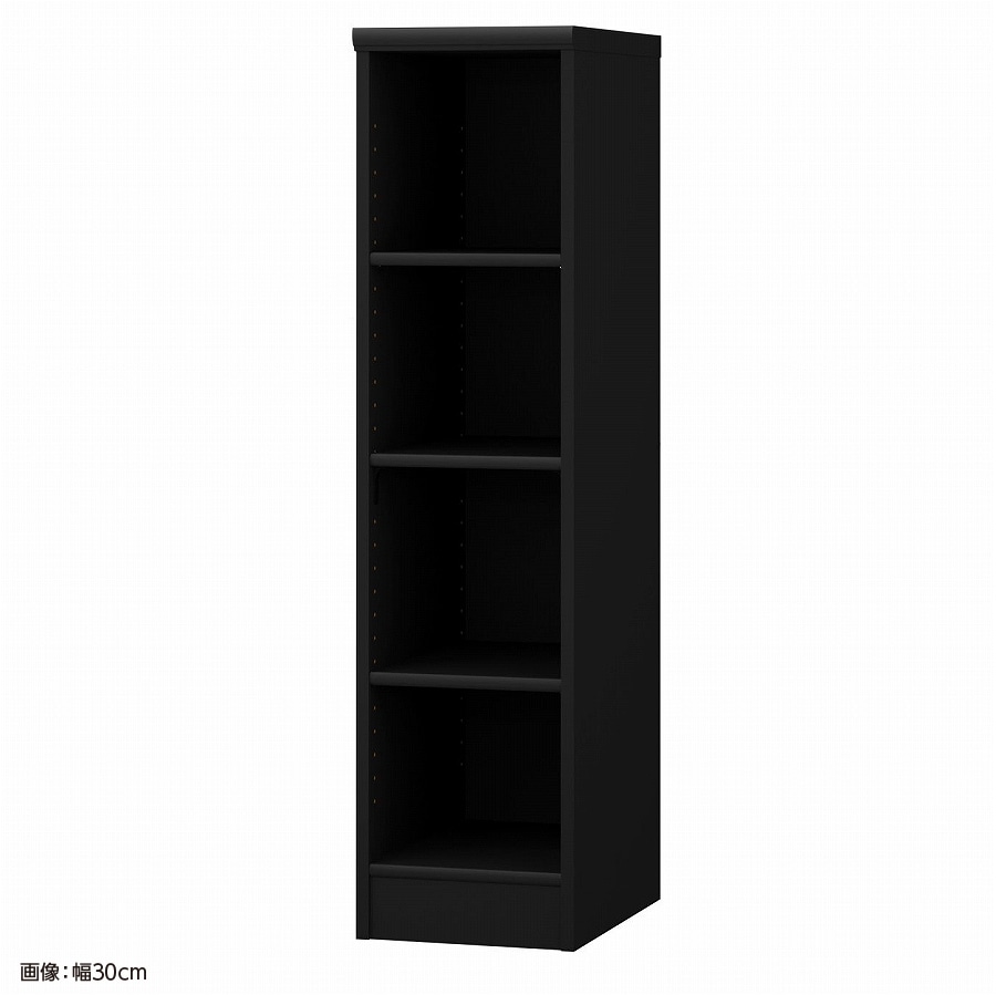 大洋 オーダーシェルフ ブラック NCオーダー1235 D BK 幅350×奥行460×高さ1170(mm) 1台(ご注文単位1台)【直送品】