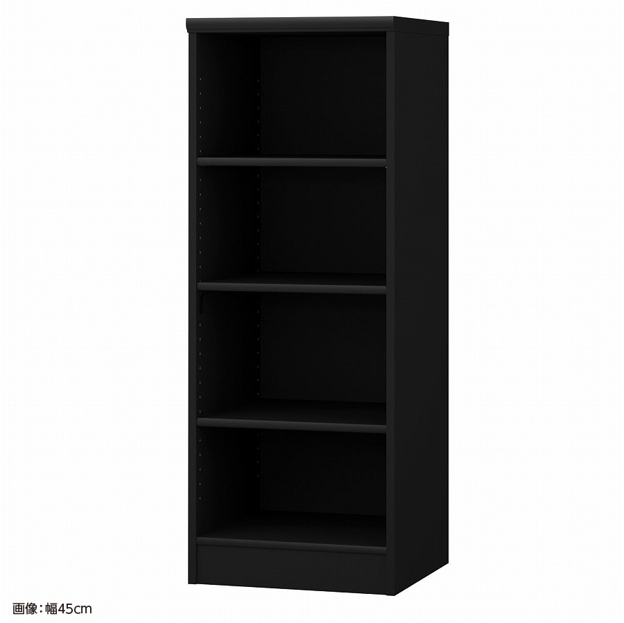 大洋 オーダーシェルフ ブラック NCオーダー1250 D BK 幅500×奥行460×高さ1170(mm) 1台（ご注文単位1台）【直送品】