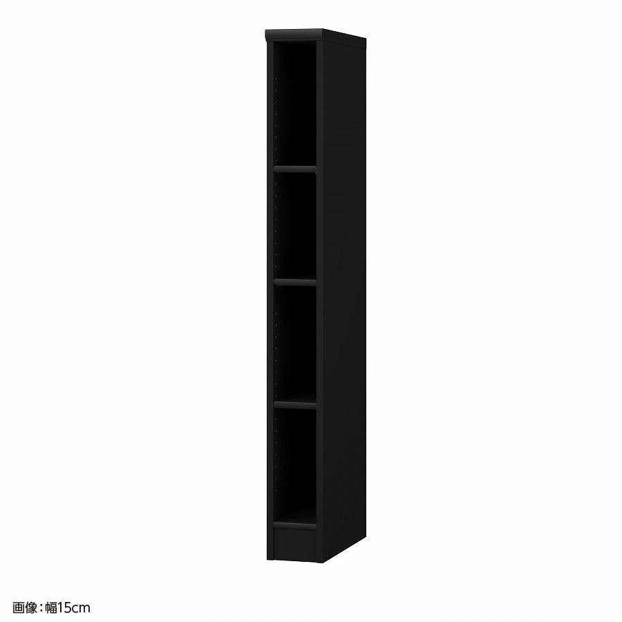 大洋 オーダーシェルフ ブラック NCオーダー1420 D BK 幅200×奥行460×高さ1350(mm) 1台（ご注文単位1台）【直送品】