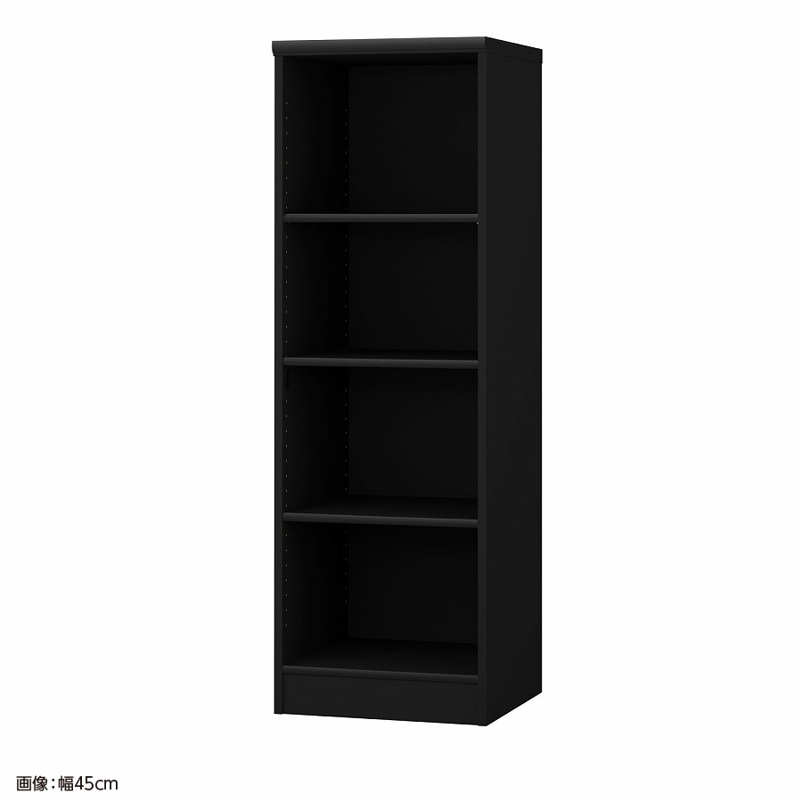 大洋 オーダーシェルフ ブラック NCオーダー1440 D BK 幅400×奥行460×高さ1350(mm) 1台（ご注文単位1台）【直送品】