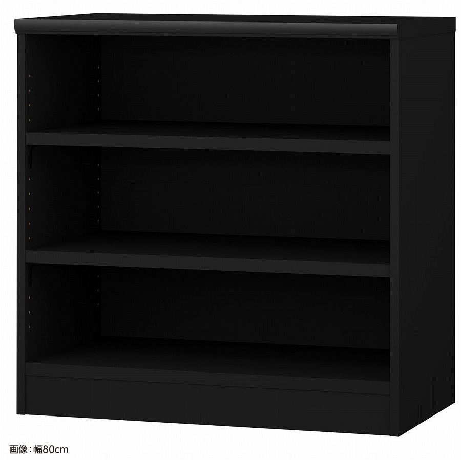 大洋 オーダーシェルフ ブラック NCオーダータフ8075 D BK 幅750×奥行460×高さ800(mm) 1台（ご注文単位1台）【直送品】