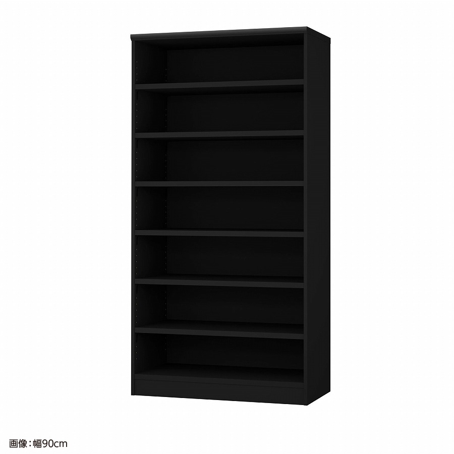大洋 オーダーシェルフ ブラック NCオーダータフ1890 D BK 幅900×奥行460×高さ1780(mm) 1台（ご注文単位1台）【直送品】