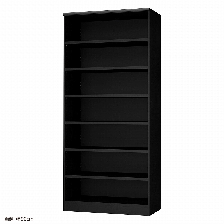 大洋 オーダーシェルフ ブラック NCオーダータフ2085 D BK 幅850×奥行460×高さ2000(mm) 1台（ご注文単位1台）【直送品】