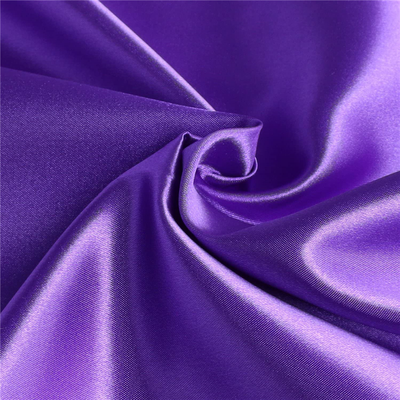 東レ ラルサテン 生地 巾92cm×7m切売カット紫 A8000-137-7M ポリエステル全35色 1枚（ご注文単位1枚）【直送品】