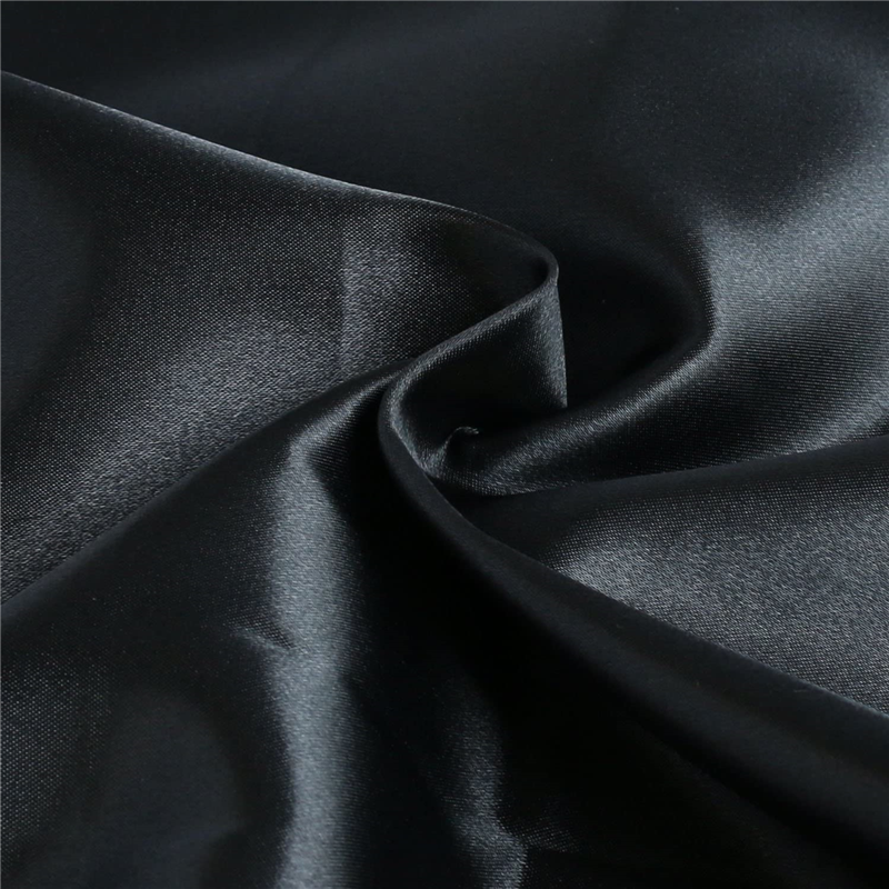 東レ ラルサテン 生地 巾92cm×2m切売カット黒 A8000-200-2M ポリエステル全35色 1枚（ご注文単位1枚）【直送品】