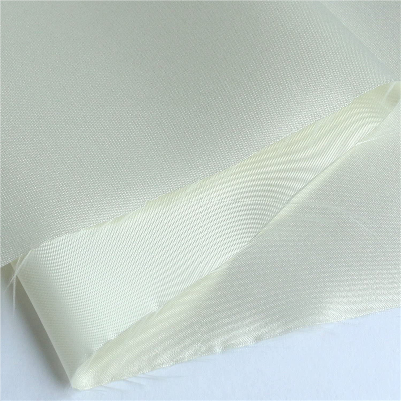 東レ ラルサテン 生地 巾92cm×4m切売カット クリーム A8000-61-4M 1枚（ご注文単位1枚）【直送品】