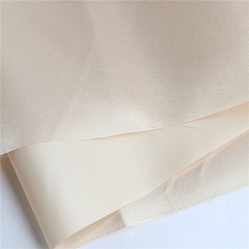 東レ ラルサテン 生地 巾92cm×3m切売カット ベージュ A8000-64-3M 1枚（ご注文単位1枚）【直送品】