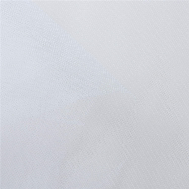 コスモテキスタイル 生地 チュール 15D 無地 約183cm幅×3mカット col.1 ホワイト 1820 1枚（ご注文単位1枚）【直送品】