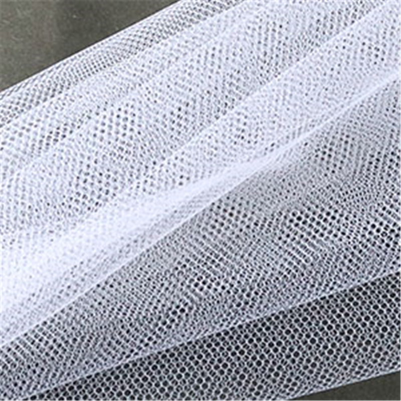 コスモテキスタイル ソフトチュール生地 巾115cm×(半折)4m切売カット 白 AD1820-1-4M 1枚（ご注文単位1枚）【直送品】