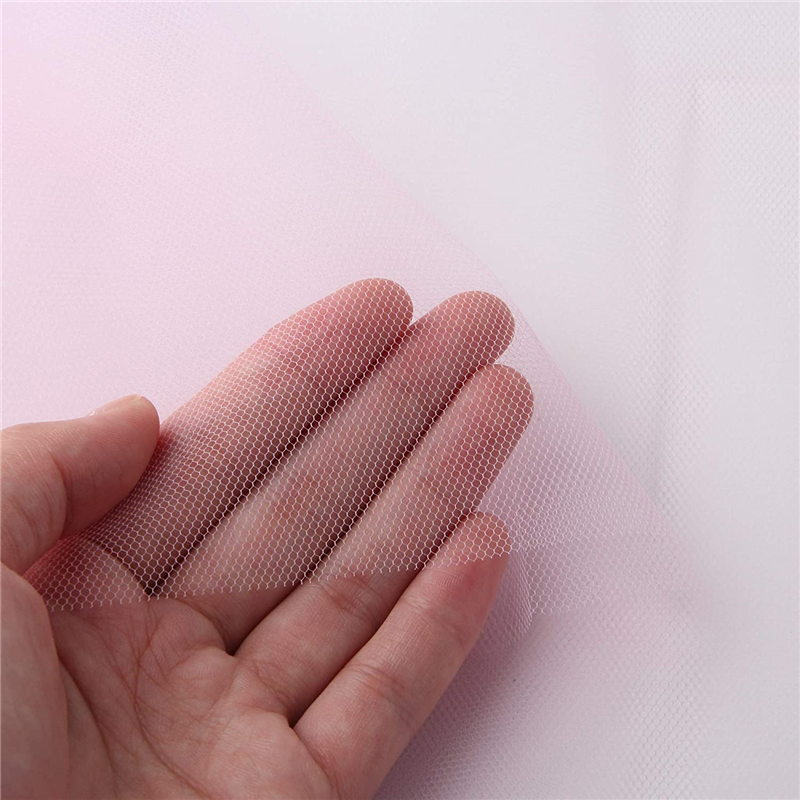 コスモテキスタイル 生地 チュール 15D 無地 約183cm幅×2mカット col.3 ピンク 1820 1枚（ご注文単位1枚）【直送品】