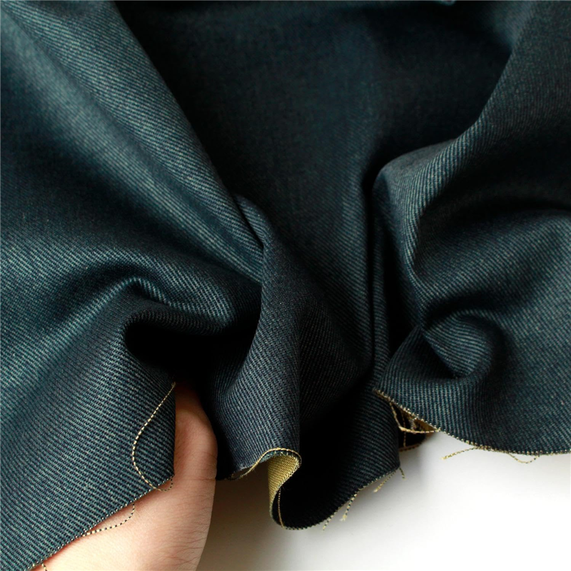 コスモテキスタイル デニムライクツイル生地 巾110cm×5m切売カット レッド AD26000-248-5M 1枚（ご注文単位1枚）【直送品】