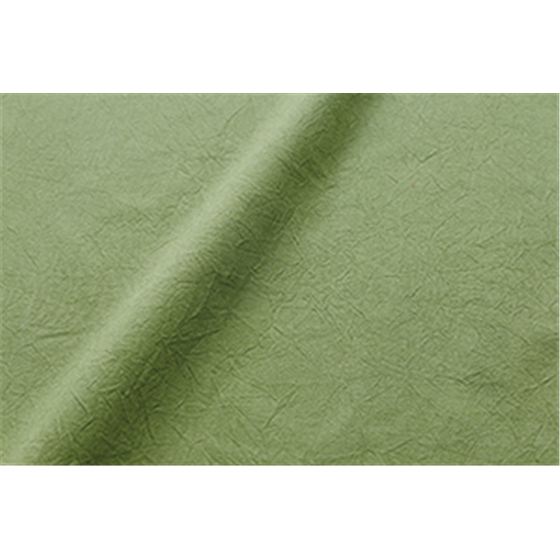 コスモテキスタイル シーチングハンドワッシャー 無地 シワ加工 グラスグリーン 巾約110cm×7m切売カット AD2678-152-7M 1枚（ご注文単位1枚）【直送品】