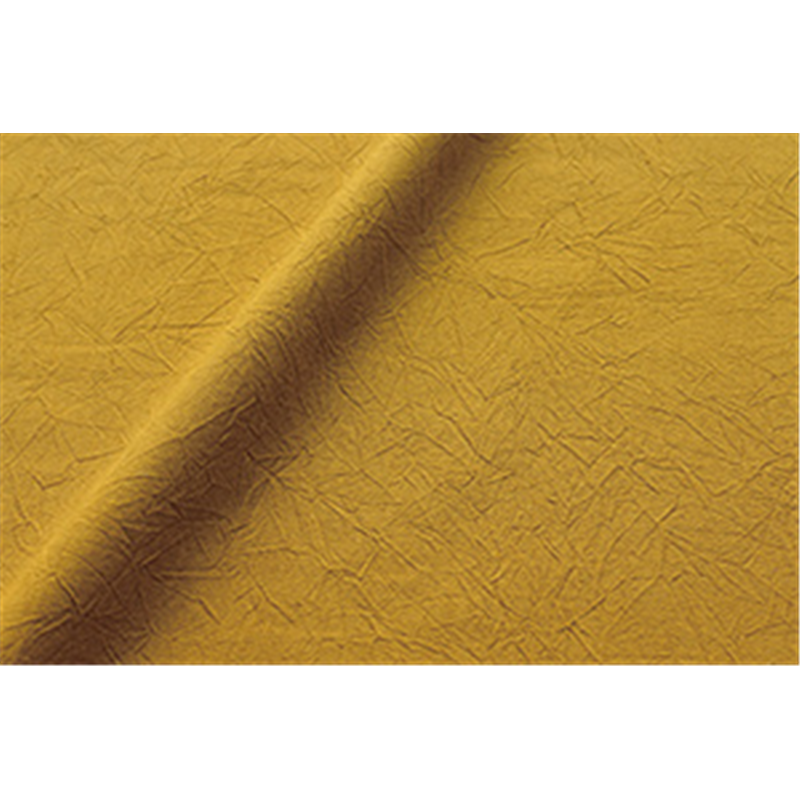 コスモテキスタイル シーチングハンドワッシャー 無地 シワ加工 マスタード 巾約110cm×1m切売カット AD2678-24-1M 1枚（ご注文単位1枚）【直送品】