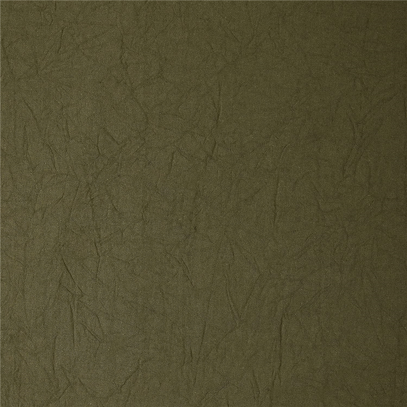 コスモテキスタイル シーチングハンドワッシャー 無地 シワ加工 カーキ 巾約110cm×3m切売カット AD2678-258-3M 1枚（ご注文単位1枚）【直送品】