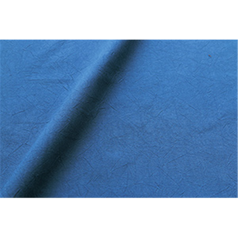 コスモテキスタイル シーチングハンドワッシャー 無地 シワ加工 オリエンタルブルー 巾約110cm×8m切売カット AD2678-264-8M 1枚（ご注文単位1枚）【直送品】
