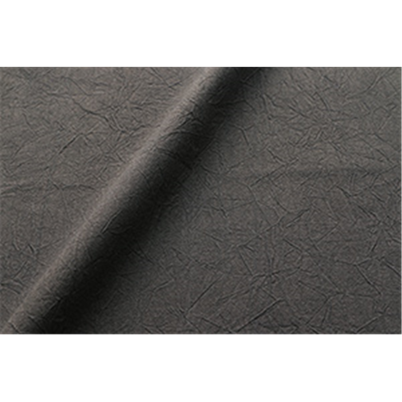 コスモテキスタイル シーチングハンドワッシャー 無地 シワ加工 ダークブラウン 巾約110cm×1m切売カット AD2678-289-1M 1枚（ご注文単位1枚）【直送品】