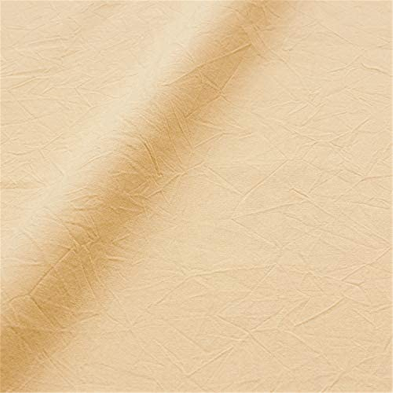 コスモテキスタイル シーチングハンドワッシャー 無地 シワ加工 アイボリー 巾約110cm×2m切売カット AD2678-3-2M 1枚（ご注文単位1枚）【直送品】