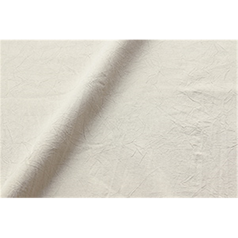 コスモテキスタイル シーチングハンドワッシャー 無地 シワ加工 グレージュ 巾約110cm×7m切売カット AD2678-50-7M 1枚（ご注文単位1枚）【直送品】