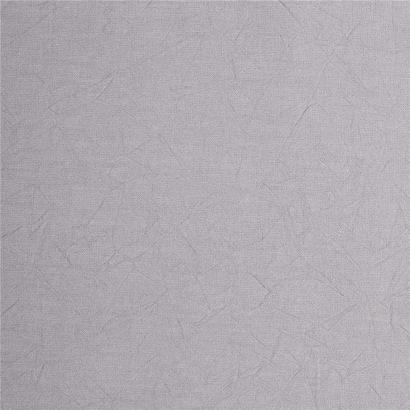 コスモテキスタイル シーチングハンドワッシャー 無地 シワ加工 グレー 巾約110cm×8m切売カット AD2678-84-8M 1枚（ご注文単位1枚）【直送品】