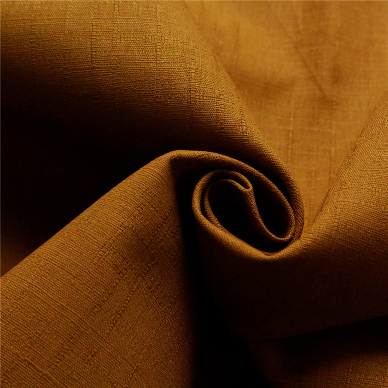 日本紐釦貿易 紬風ドビー からし 巾約110cm 3mカット AD8150-24-3M 1枚（ご注文単位1枚）【直送品】