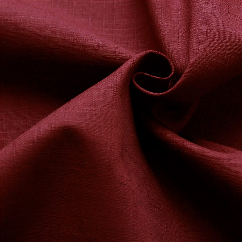 日本紐釦貿易 紬風ドビー 赤 巾約110cm 4mカット AD8150-248-4M 1枚（ご注文単位1枚）【直送品】