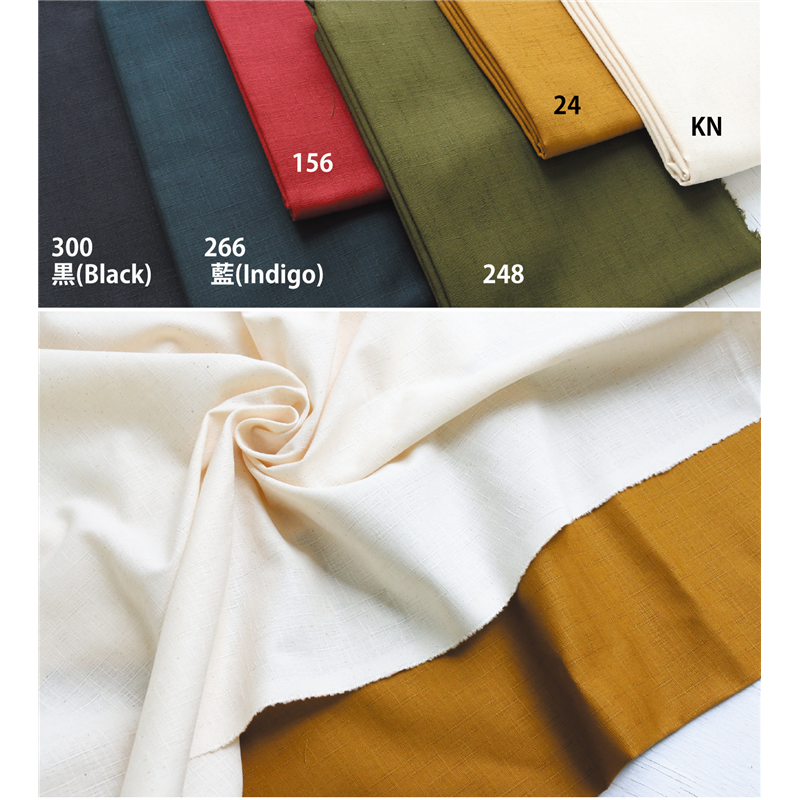 日本紐釦貿易 紬風ドビー 藍色 巾約110cm 2mカット AD8150-266-2M 1枚（ご注文単位1枚）【直送品】