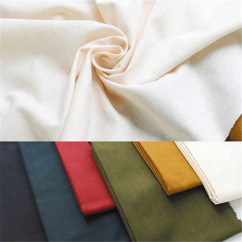 日本紐釦貿易 紬風ドビー 生成り 巾約110cm 1mカット AD8150-KN-1M 1枚（ご注文単位1枚）【直送品】