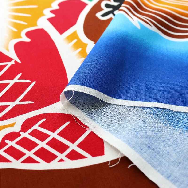 コスモテキスタイル 大漁旗 プリント生地 91.5cm×100cm 橙 AP85801-2 1枚（ご注文単位1枚）【直送品】