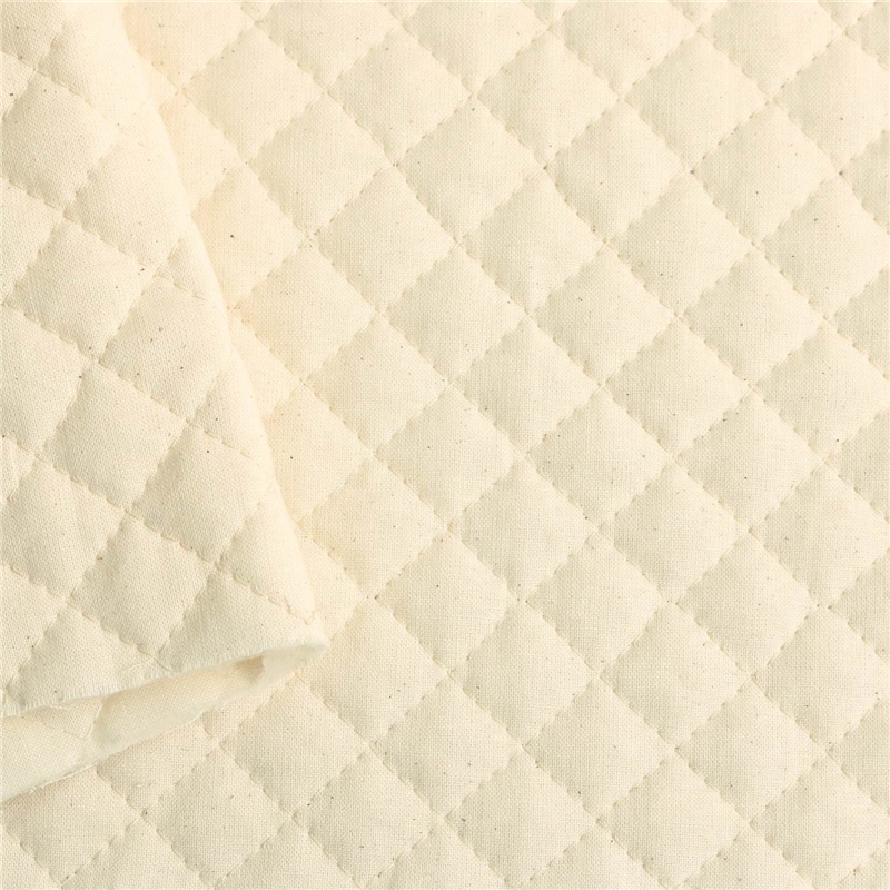 コスモテキスタイル キルティング生地 無地 巾85cm×4m切売カット 生成 AQ10000-1-4M 1枚（ご注文単位1枚）【直送品】