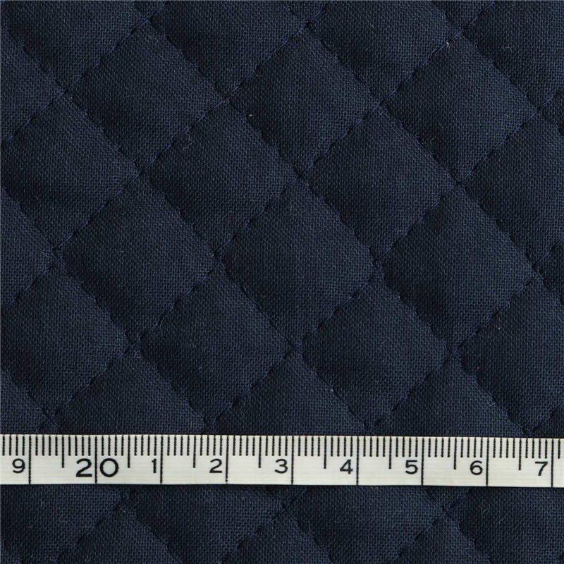 コスモテキスタイル キルティング生地 無地 巾85cm×8m切売カット 紺 AQ10000-266-8M 1枚（ご注文単位1枚）【直送品】