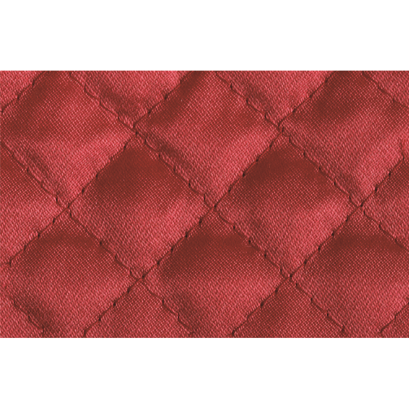 コスモテキスタイル サテンキルティング生地 巾110cm×2m切売カット 朱赤 AQ1500-17-2M 1枚（ご注文単位1枚）【直送品】