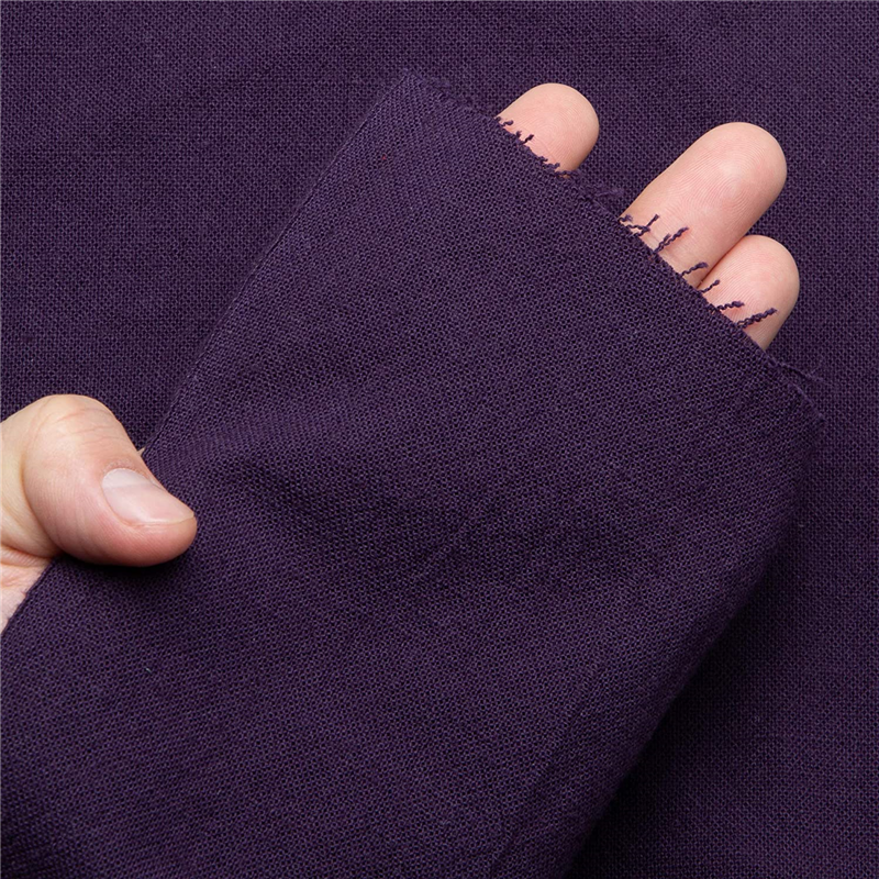 オリムパス製絲 あづみ野木綿 約108cm巾×2mカット色番14 紫紺 AZUMINO-14 1枚（ご注文単位1枚）【直送品】