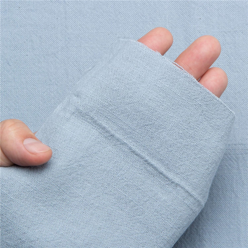 オリムパス製絲 あづみ野木綿生地 巾108cm×4m切売カット 空色 AZUMINO-1 1枚（ご注文単位1枚）【直送品】