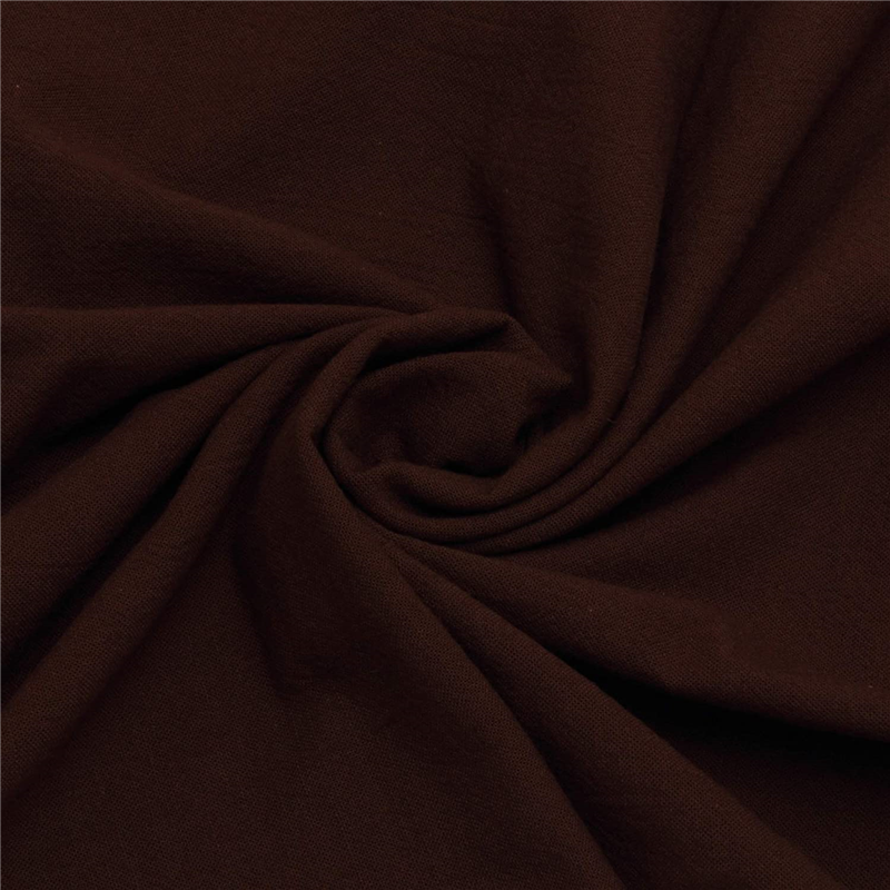 オリムパス製絲 あづみ野木綿生地 巾108cm×3m切売カット 焦茶 AZUMINO-24 1枚（ご注文単位1枚）【直送品】