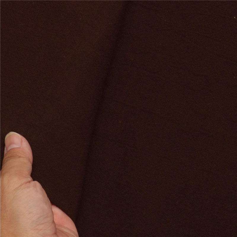 オリムパス製絲 あづみ野木綿生地 巾108cm×3m切売カット 焦茶 AZUMINO-24 1枚（ご注文単位1枚）【直送品】