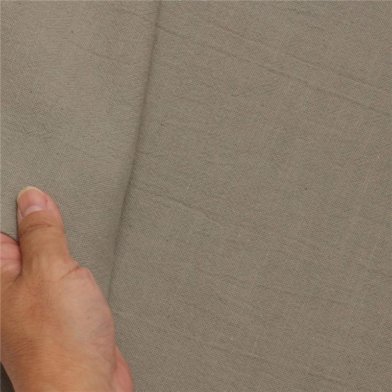 オリムパス製絲 あづみ野木綿生地 巾108cm×4m切売カット 鼠色 AZUMINO-31 1枚（ご注文単位1枚）【直送品】