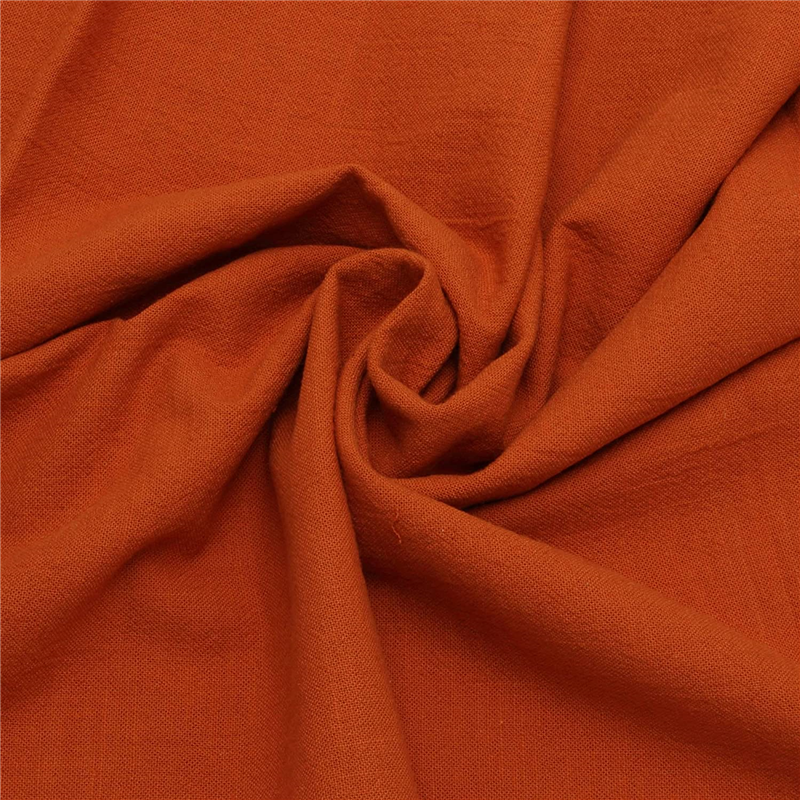 オリムパス製絲 あづみ野木綿 約108cm巾×1mカット色番38 橙色 AZUMINO-38 1枚（ご注文単位1枚）【直送品】