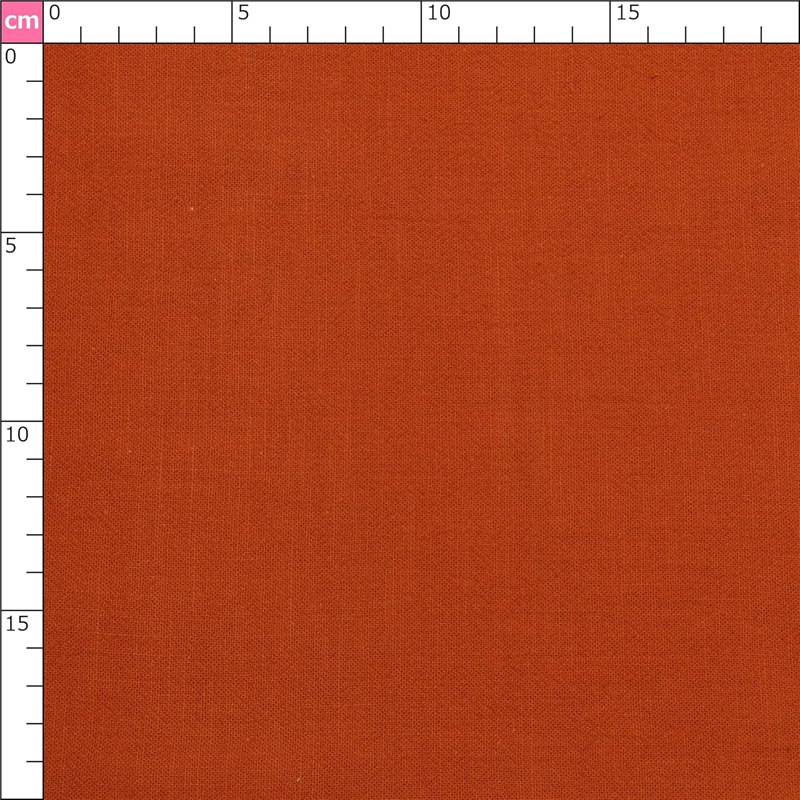 オリムパス製絲 あづみ野木綿 約108cm巾×2mカット色番38 橙色 AZUMINO-38 1枚（ご注文単位1枚）【直送品】