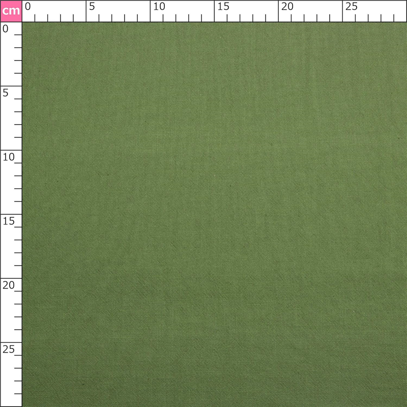 オリムパス製絲 あづみ野木綿 約108cm巾×1mカット色番4 草色 AZUMINO-4 1枚（ご注文単位1枚）【直送品】