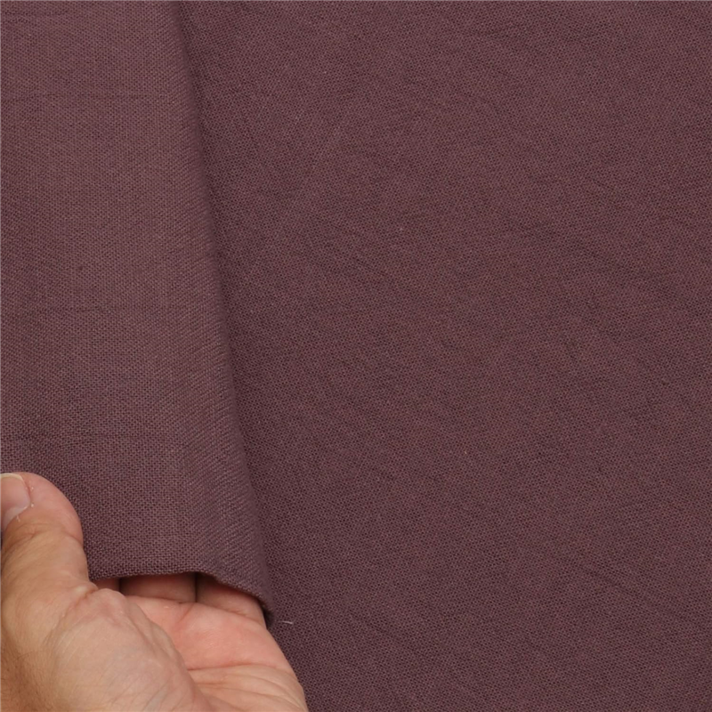 オリムパス製絲 あづみ野木綿 約108cm巾×1mカット色番5 葡萄 AZUMINO-5 1枚（ご注文単位1枚）【直送品】