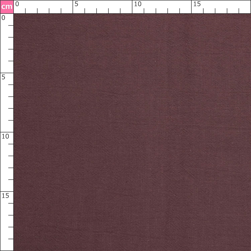 オリムパス製絲 あづみ野木綿生地 巾108cm×3m切売カット 葡萄色 AZUMINO-5 1枚（ご注文単位1枚）【直送品】