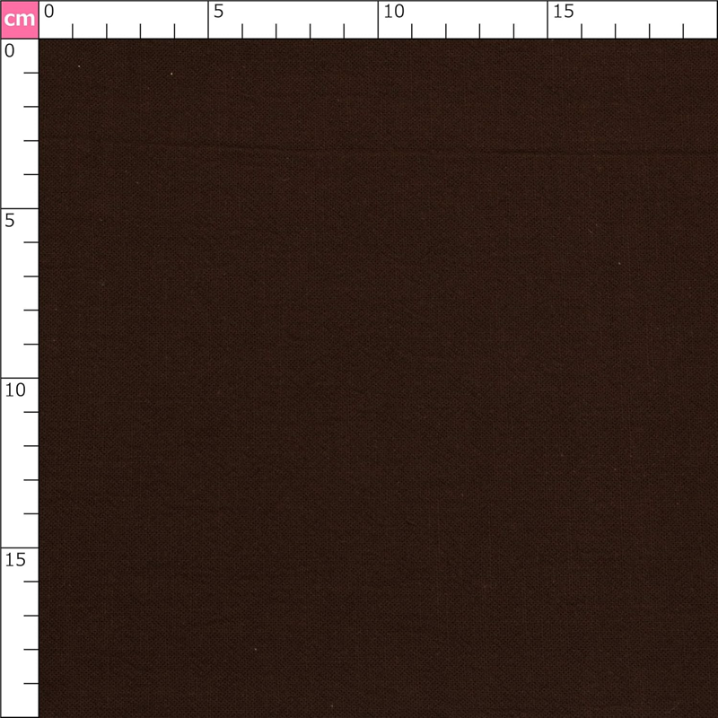 オリムパス製絲 あづみ野木綿生地 巾108cm×3m切売カット 栗色 AZUMINO-55 1枚（ご注文単位1枚）【直送品】