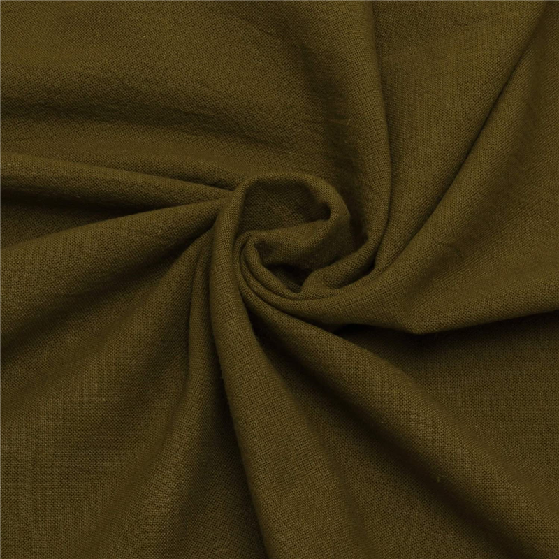 オリムパス製絲 あづみ野木綿生地 巾108cm×3m切売カット 鶯色 AZUMINO-58 1枚（ご注文単位1枚）【直送品】