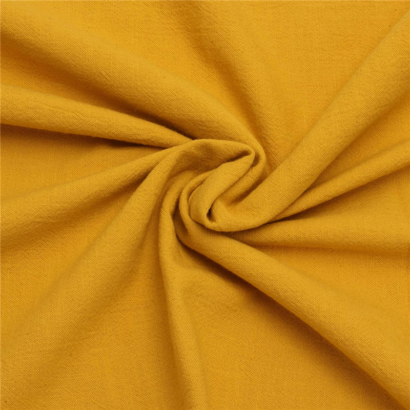 オリムパス製絲 あづみ野木綿 約108cm巾×1mカット色番59 山吹 AZUMINO-59 1枚（ご注文単位1枚）【直送品】