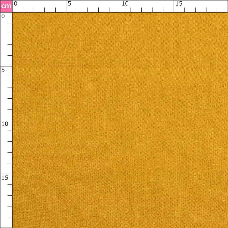 オリムパス製絲 あづみ野木綿生地 巾108cm×3m切売カット 山吹色 AZUMINO-59 1枚（ご注文単位1枚）【直送品】